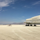 Ilustración para el artículo titulado Hay un gigantesco Boeing 747 plantado en medio del desierto de Nevada desde hace dos semanas